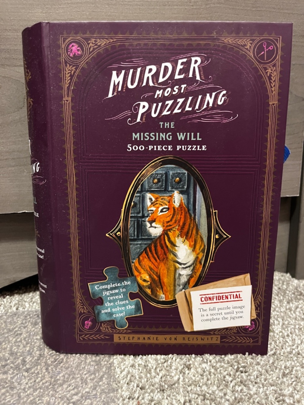 Murder most puzzling jigsaw - no missing pieces
